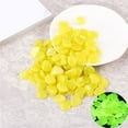 thumbnail image 1 of 200 PCS Luminous Stones – Yellow Glow Rocks Decorations DIY Decorative Pebbles for Aquarium Fish Tank Sidewalk Garden Path Patio Terrace Lawn Yard Ornaments Yellow Cobbles Decor, 1 of 4