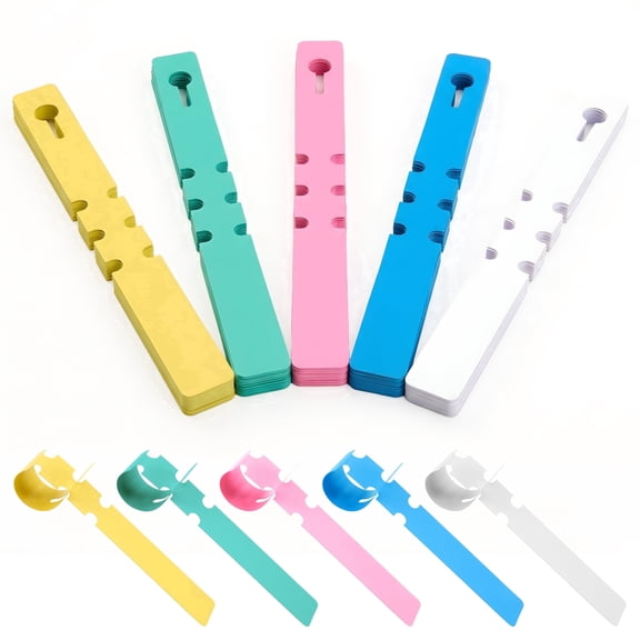 200 PCS Plastic Plant Labels, Wrap Around Hanging Garden Markers