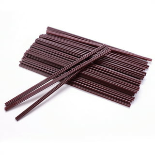 Tall Plastic Coffee Stir Sticks - 7 Inch Coffee Stirrer Sip Straws ,100 pcs  (Coffee)