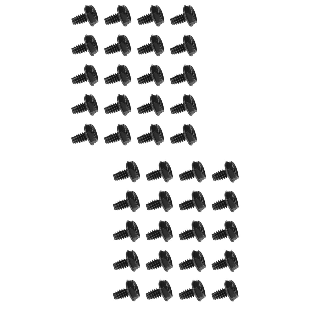 200 PCS Power Supply Screw Metal Fastener Screw Supply for PCI Slot