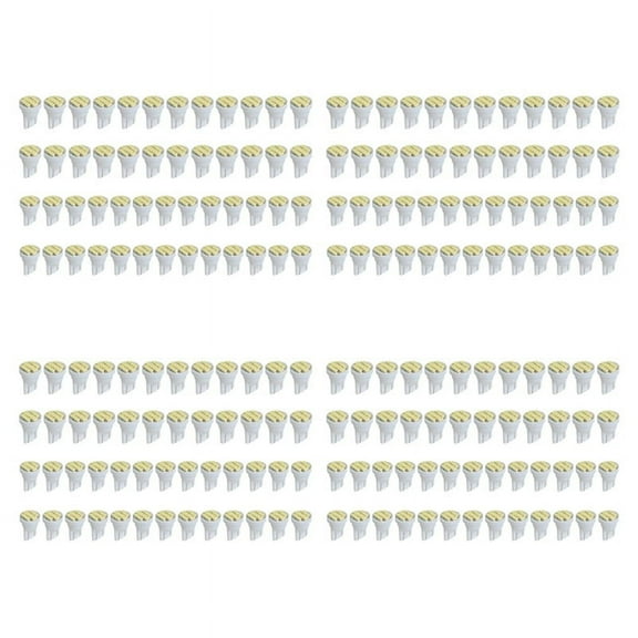 200 PCS T10 8SMD Bright White LED Interior Light Bulbs W5W 194 158 168 2825 6000K