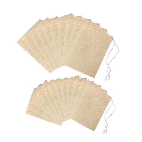 200 PCS Travel Friendly Coffee Filter Bags Throwaway Teabags Empty Coffee Bags