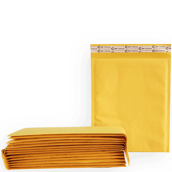 200 Count #2 8.5x12 Kraft Bubble Mailers Self-Seal Padded Envelopes Usable 8.5x11