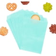 thumbnail image 1 of 200 Pack Baby Blue Flat Greaseproof Paper Cookie Bags for Bakery Treats Candies Dessert Chocolate Party Favor 4 x 6 Inch, 1 of 5