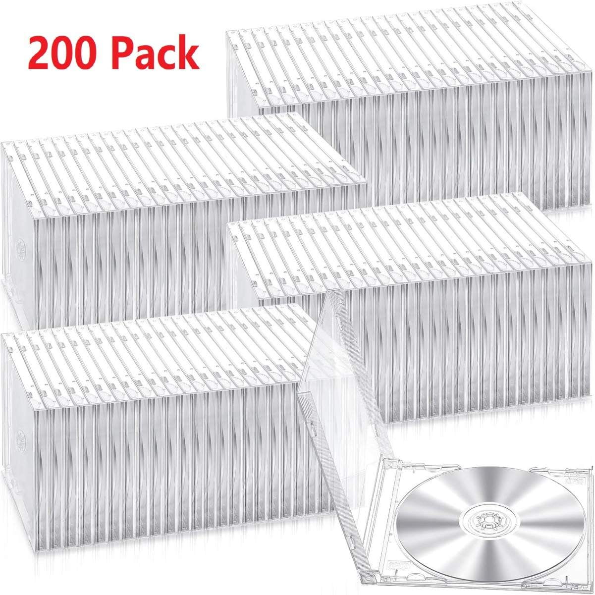 ‌200-Pack Bulk Disc Organizer‌ – Ideal for Archiving, Home & Office Use ...