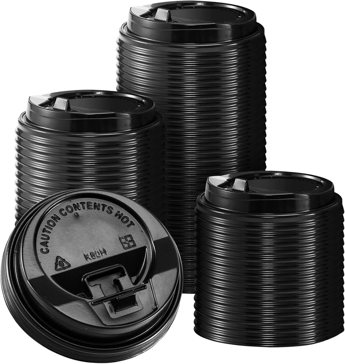 200 Pack Coffee Cup lids for 10, 12, 16, 20, 24 oz Paper Cups ...
