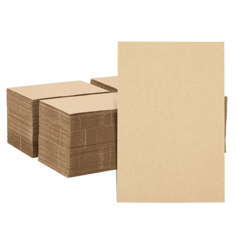 12 x 15 Inch Corrugated Cardboard Sheets Flat Layer Pads White rectangle  Separators Bulk Flat Card Boards Inserts for Packing,  Shipping,Art,Mailing,Diy Crafts,T-Shirts，Divider Backing 50 Pack - Yahoo  Shopping