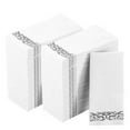 thumbnail image 1 of 200 Pack Disposable Guest Towels Soft and Absorbent Linen Feel Paper Hand Towels Decorative Bathroom Hand Napkins for Kitchen, Parties, Weddings,Halloween, 1 of 7