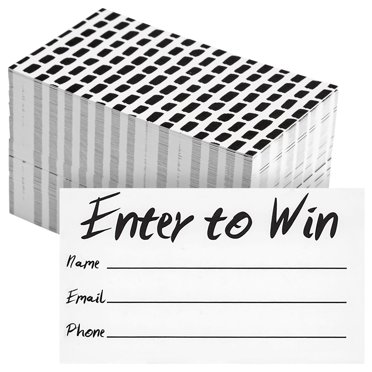Printable Raffle Ticket Template, Lucky Draw Contest Ticket, Enter To...