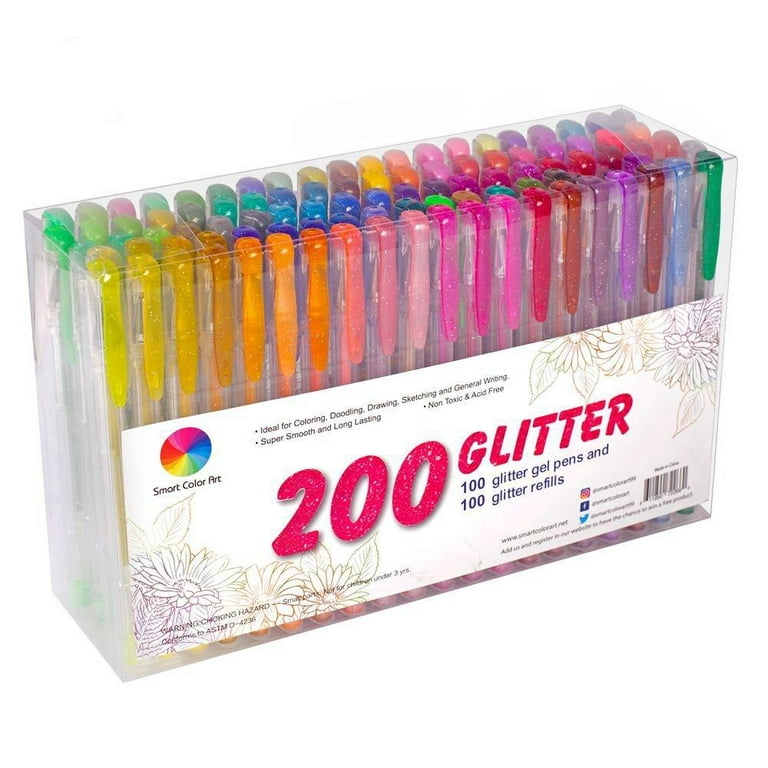 Mr. Pen- Metallic Gel Pens, 25 Unique Metallic Colors, Gel Pens for Adult Coloring Book, Gel Pen Set, Gel Pens Colored Gel Pens for Coloring, Colored