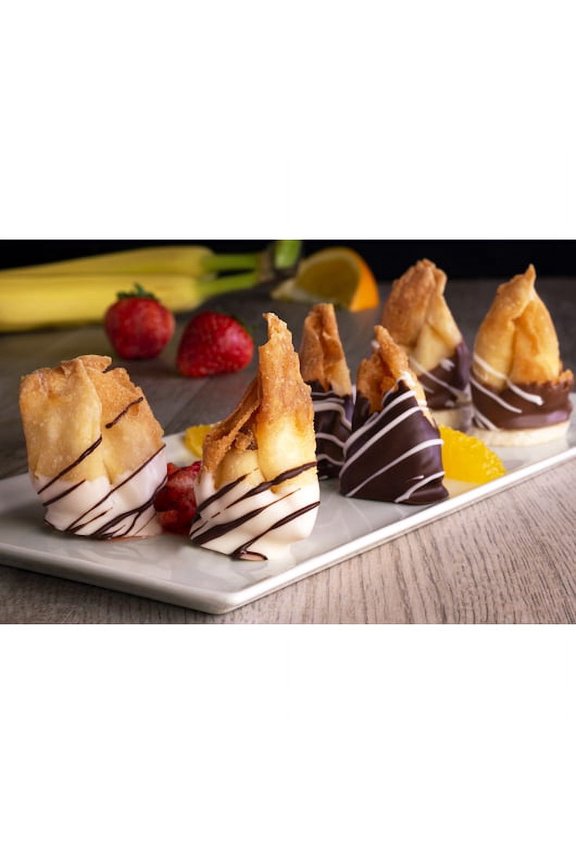 (200 Pack) Golden Tiger Cream Cheese Wonton, 0.5 oz.