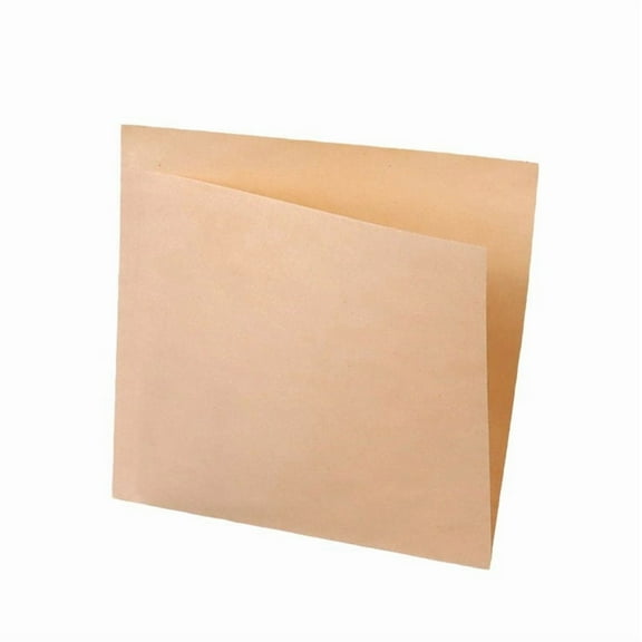 200 Pack Grease Proof Kraft Paper Bags 12cm x 12cm for Jianbing Chinese Crepe Breakfast Sandwich Takeout Food Packaging Oil Resistant Eco Friendly