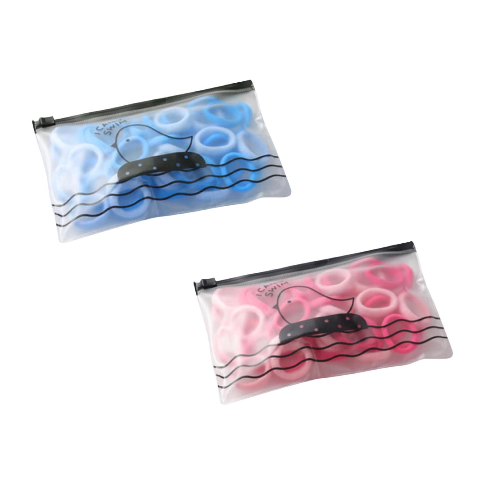 200 Pack Hair Ties Soft Elastic Hair Accessories Multicolor Colorful ...