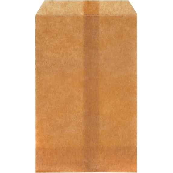 200 Pack Mini Wax Flat Paper Bags for Gift Wedding Favors by Quotidian 2 3/4 x 4 1/2 inch