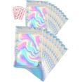 thumbnail image 1 of 200 Pack Mylar Bags, 2 Size Resealable Bags, Foil Bags, Mylar Holographic Bags with Clear Window, Resealable Bags Smell Proof Bags, Zipper Foil Bags (200 Pack, 4''x6" & 5.5''x8"), 1 of 9
