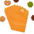 thumbnail image 1 of 200 Pack Orange Flat Greaseproof Paper Cookie Bags for Bakery Treats Candies Dessert Chocolate Party Favor 4 x 6 Inch, 1 of 5
