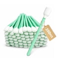 thumbnail image 1 of 200-Pack Professional Foam Cleaning Swab Sticks, Dust-Free Sponge Tip Swabs for Cleaning Printer Heads, Scanners, Camera Lenses and Electronic Chips, 1 of 7