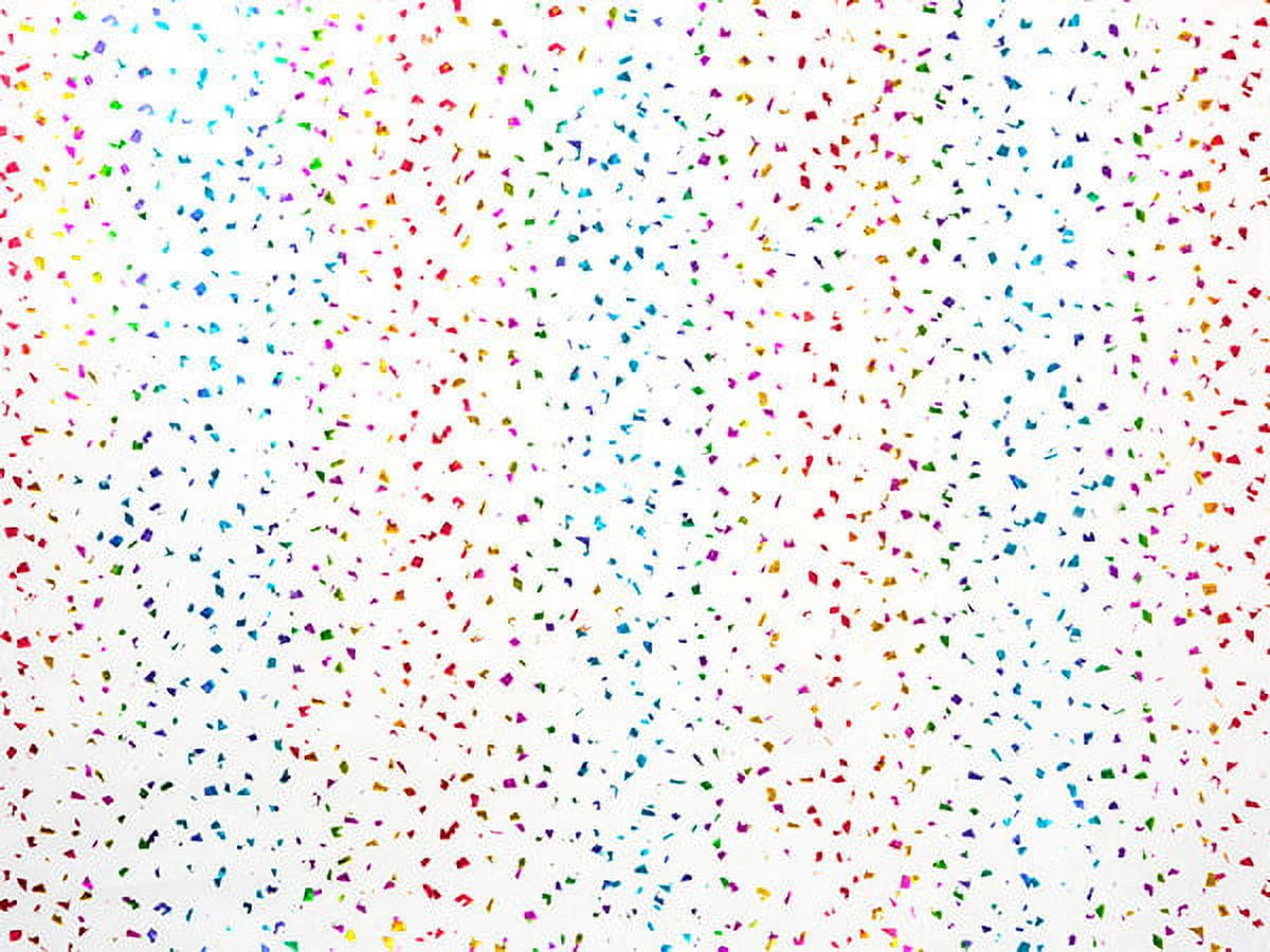 200 Pack, Rainbow Hot Stamp Confetti Tissue Paper 20 x 30" Sheets for Birthdays or Event
