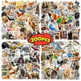 thumbnail image 1 of 200-Pack Realistic Animal Stickers - Natural Wildlife Graffiti Decals for Notebooks, Skateboards, and Luggage, Waterproof, 1 of 8