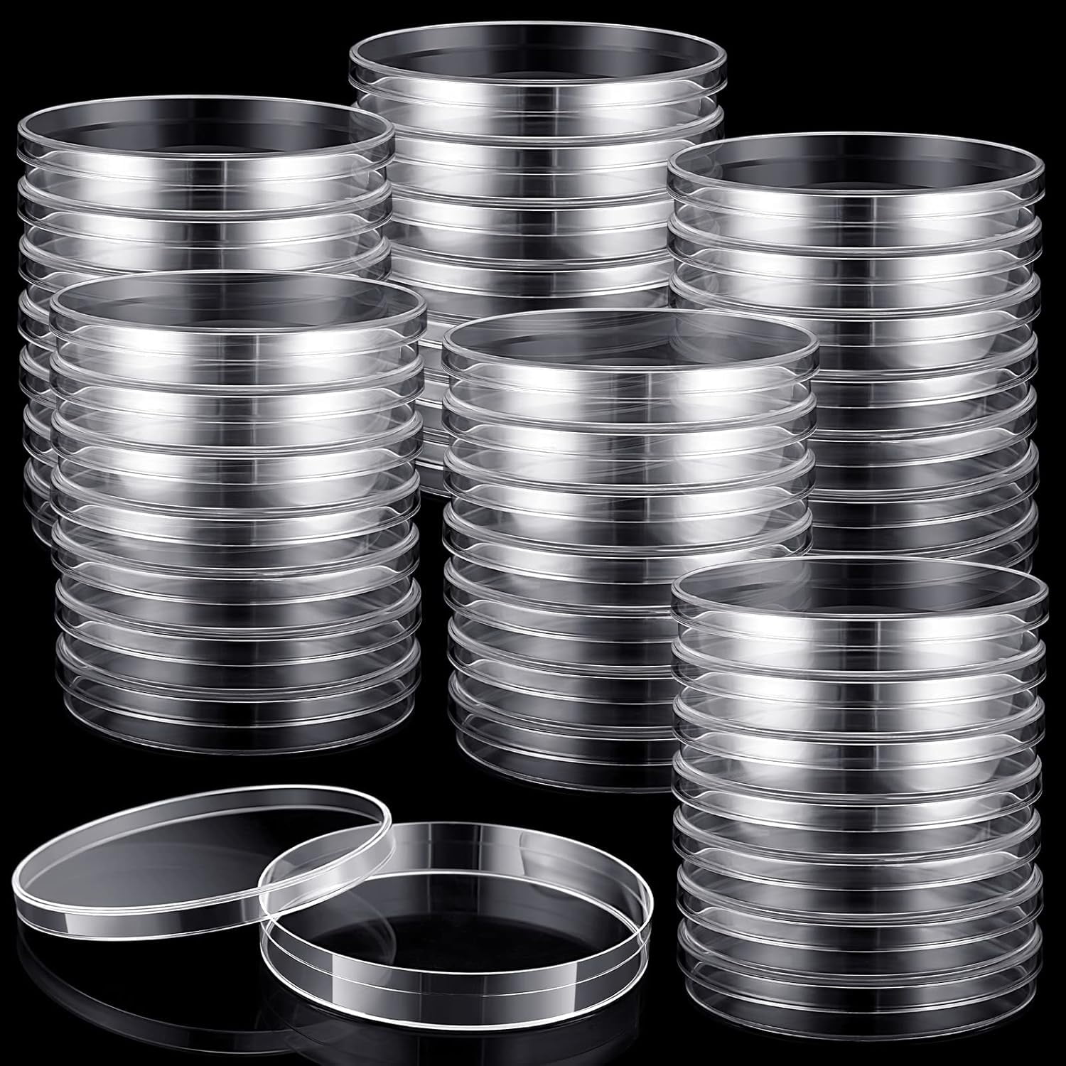 MLINS 20Pcs Petri Dishes With Lids Laboratory Cell Tissue Petri Plates Clear Petri Plates 302da41c 4cbf 484b 9222 91905c855a0d.aa9ccac58a13189db579a51e10ad46e6