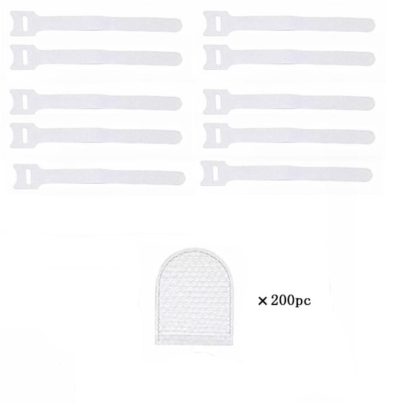 200 Pack Universal Faucet Filter Bag for Kitchen & Bathroom, Non-Woven Sediment Trap Removes Rust Sand, Splash Reducing Tap Attachment, Easy Install with Straps, Practical Housewarming Supply