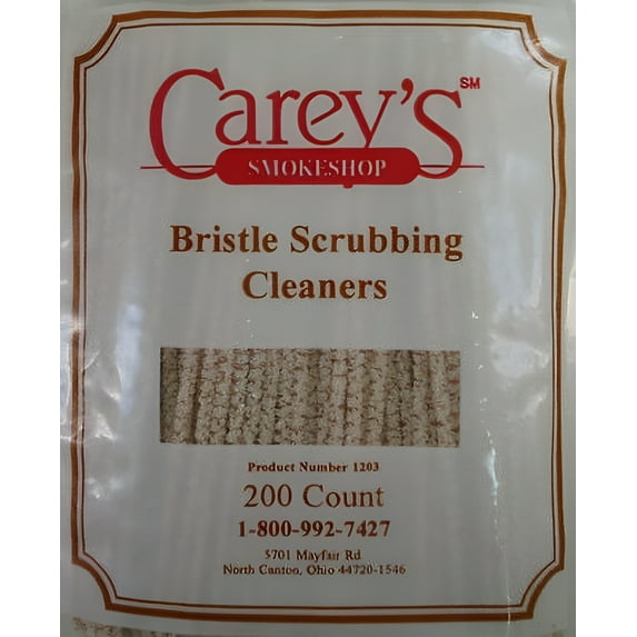200 Pack of 6" Long Regular Bristle Scrubbing Pipe Cleaners - 1203