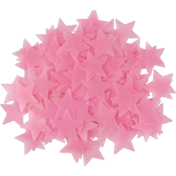 Glowing Star Stickers Pack of 200 Self-Adhesive Star Wall Ceiling Decor