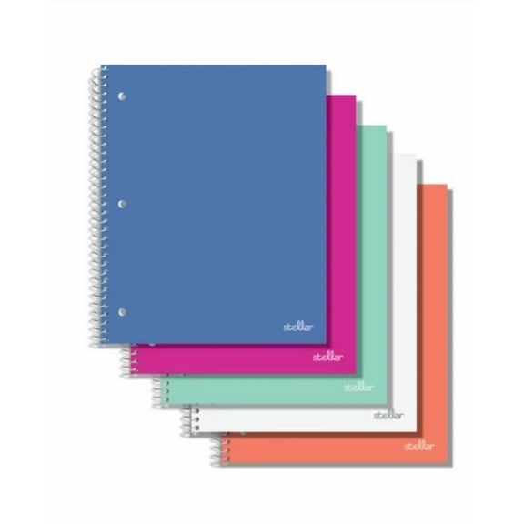 200 Page, 1 Subject Office Depot Stellar Poly Notebook 8 1/2 X 11, College Ruled