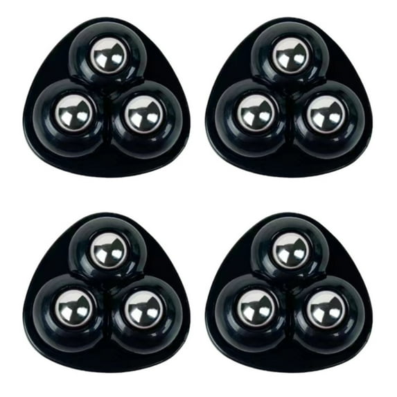 Self-Adhesive Caster Wheels, 360° Rotation Mini Wheels For Small Appliances, Furniture & Storage Boxes, No-Drill Installation, 2-Inch Smooth Rolling Casters