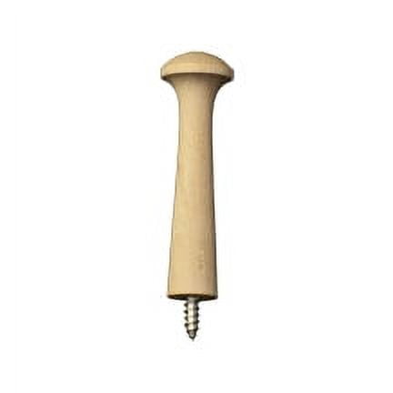 200 Pcs 3" Shaker Pegs w/ ScrewScrew size #10 & 7/8" head diam