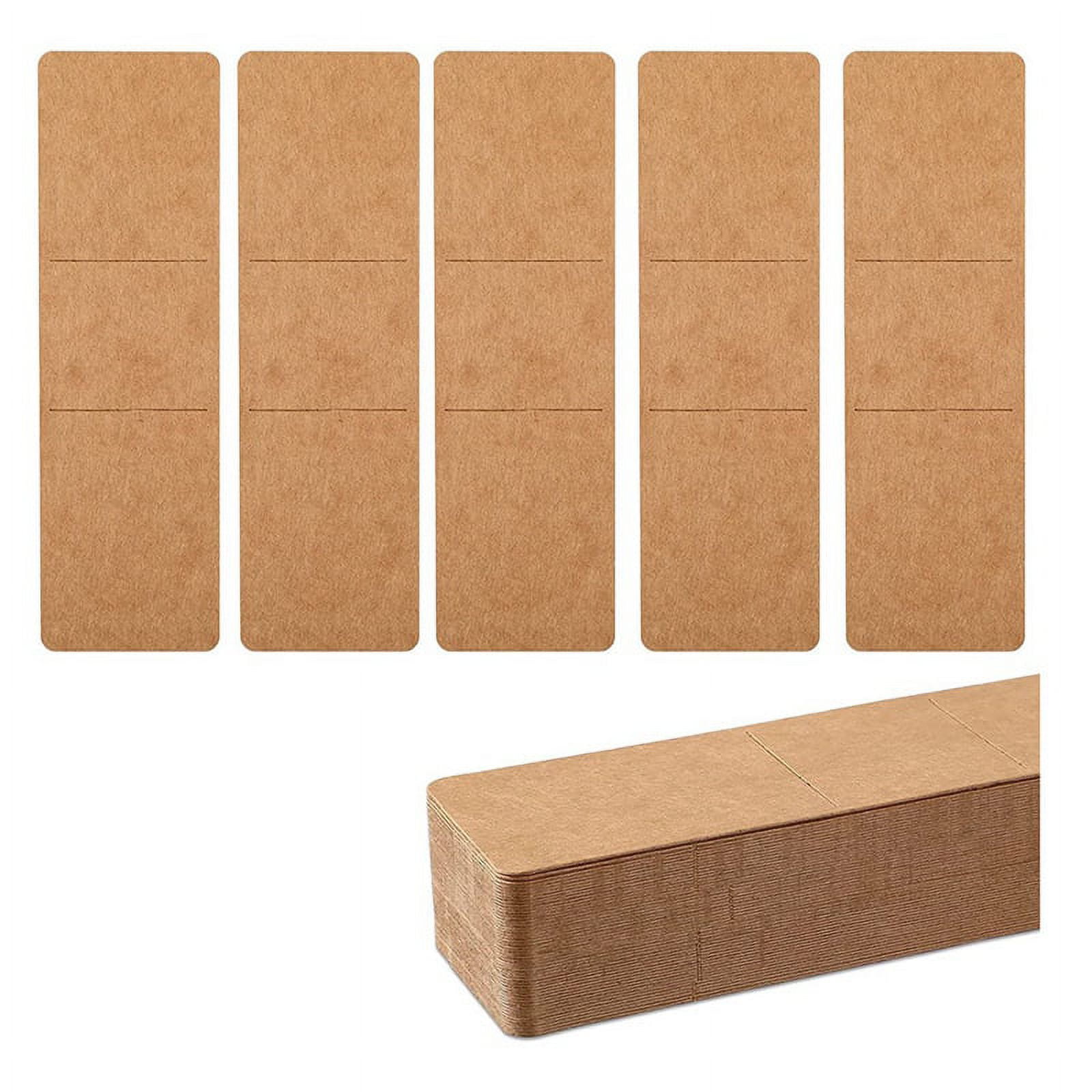 200 Pcs Bookmark Sleeves Resin Bookmark Holder DIY Bookmarks Blank