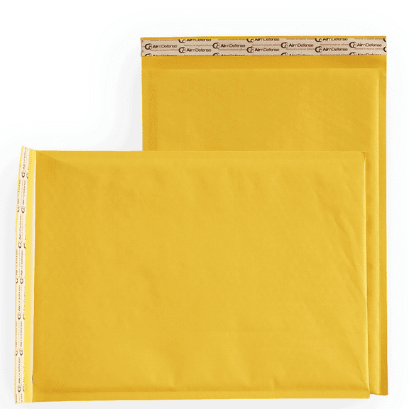 200 Count #5 10.5x16 Kraft Bubble Mailers Secure Self-Seal Shipping Bags