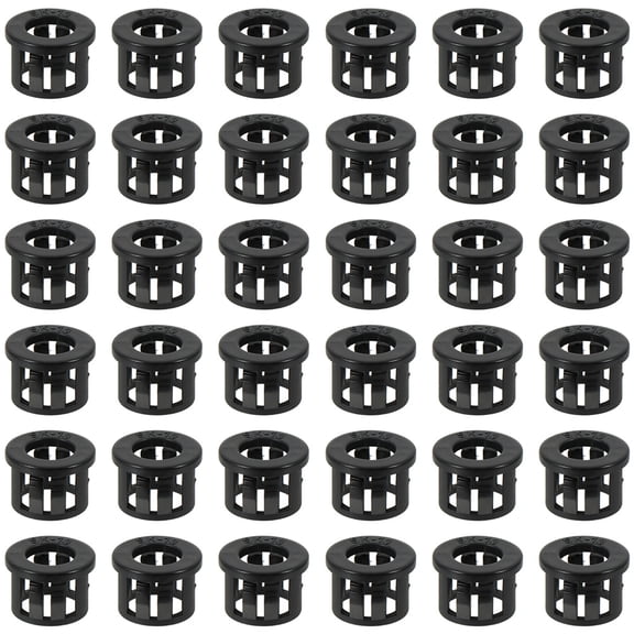 NIAIZEK 200pcs Nylon Cable Grommet Bushing Sleeves for Panel Hole and Wire Management