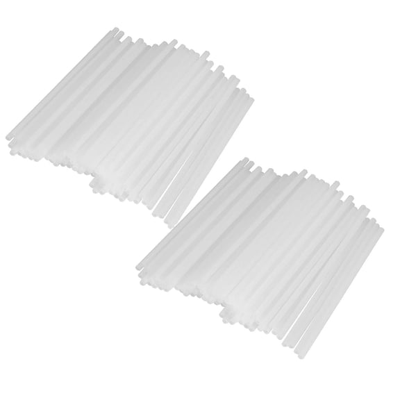 200 Pcs Cake Pop Sticks Cake Pop Paper Sticks Candy Wrapper Stick Paper Treat Sticks Candy Treat Sticks for Lollipops Candies Chocolates and Cookies, 3.94"x0.12", White