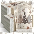 thumbnail image 1 of 200 Pcs Christmas Napkins Disposable Christmas Tree Paper Guest Towels for Bathroom Decorative Hand Towel 2 Ply Guest Paper Napkins for Xmas Winter Holiday Kitchen Party Supplies, 1 of 13