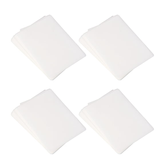 200 Pcs Clear Universal Thermal Laminating Sheets Pouches Photo Sealing Film Thermoplastic Sealing File Waterproof Protective Film for Home Office Store White (0.055mm, 5 Inch)