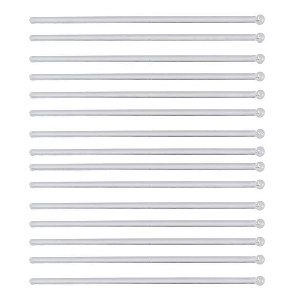 Raindrops Cocktail Drink Stirring Swizzle Sticks for Beverages and Cocktails Multi Color Plastic 200pcs