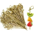 200 Pcs Cocktail Sticks - Bamboo Toothpicks 12 cm Japaneses Style ...