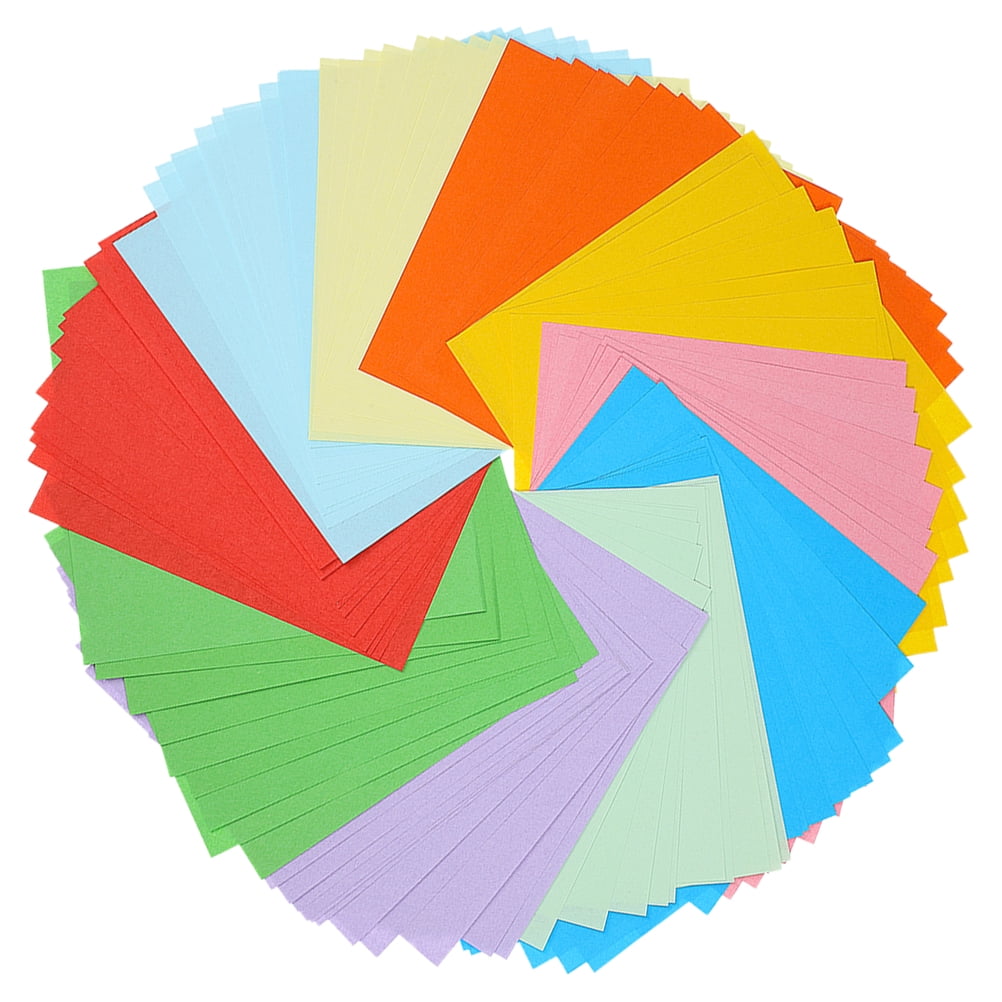 200 Pcs Colored Cardstock Paper Handmade Paper Painting DIY Tools DIY