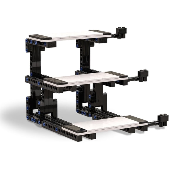 200 Pcs Display Stand For Speed Champions Building Kit,Upgraded 3-Layer Car Stand SetsKitfor Car-Display Applicable to Major Brands,Collectible Toys