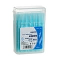 thumbnail image 1 of 200 Pcs Double-Head Toothpicks, Disposable Plastic Interdental Brushes for Teeth Cleaning, Conical & Fishbone Design, Oral Care Dental Picks, Comfortable & Durable, Easy to Use, Travel-Friendly, 1 of 6