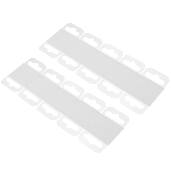 200 Pcs Double Sided Tape Heavy Duty Transparent Hook PET Hooks Man 4.5x3.5cm