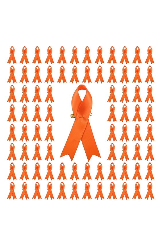 200 Pcs Elegant Ribbon Badge Pins Silk Pins Bulk for Fundraising Activities