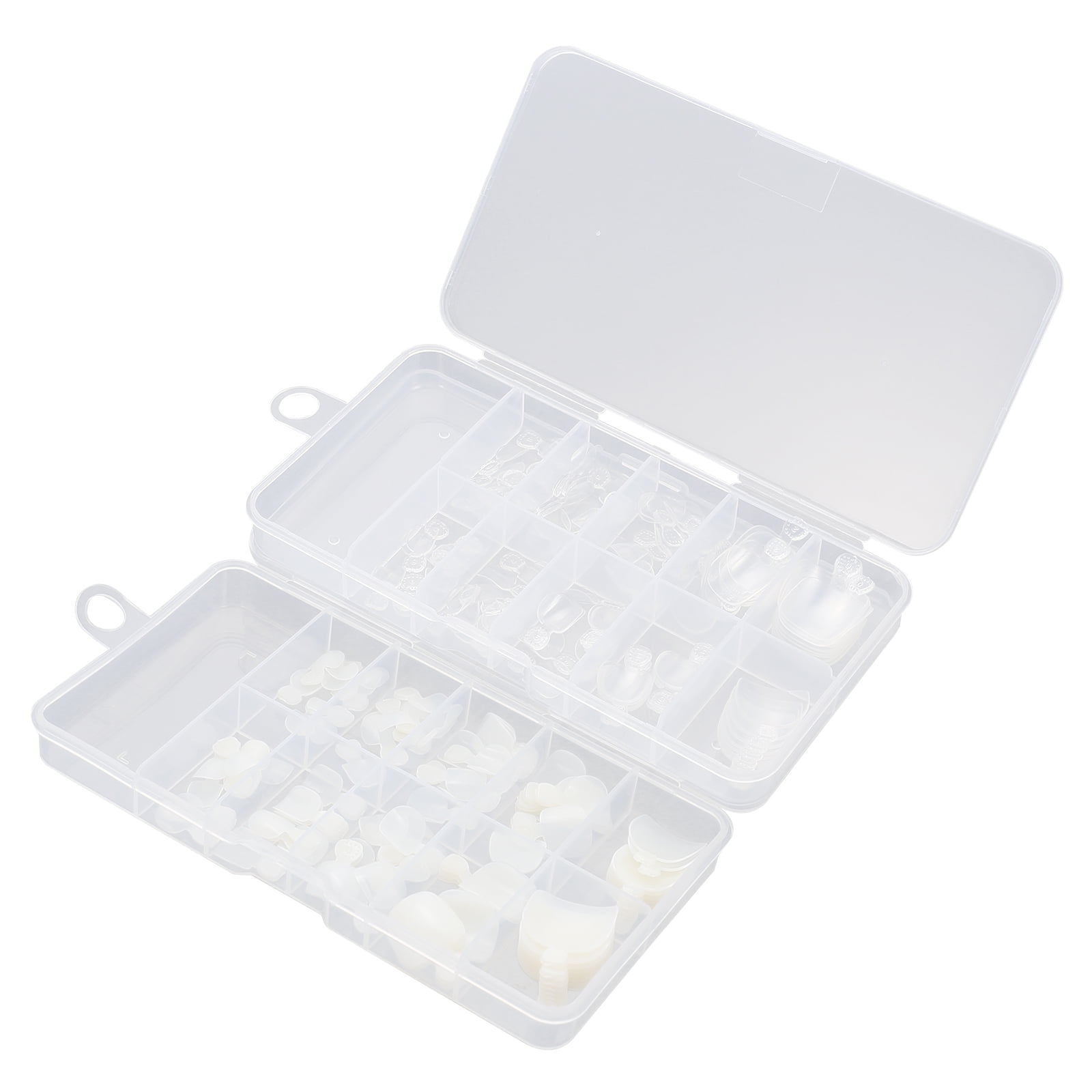 Guichaokj 200 Pcs Fake Nail on Big Toe Detachable FalseToe Nails Press