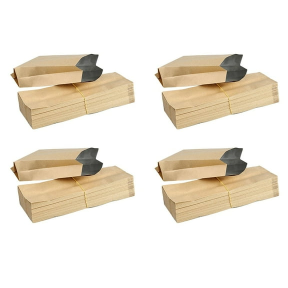 200 Pcs Paper Bag Pouch Vintage Small Paper for Gift Bags Waterproof Envelope Packaging Gift 10.5 X 5 X 2 cm