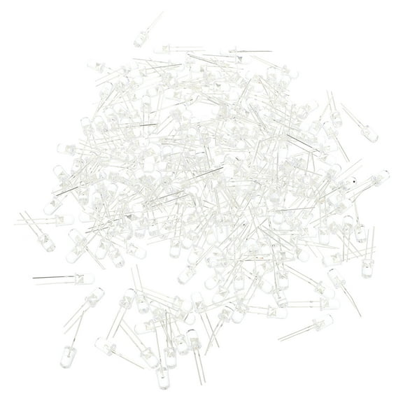 200 Pcs LED Lamp Beads Mini Lamp Bulbs Mini Light LED Light Bulbs Diffused LED Diodes Diode Lights