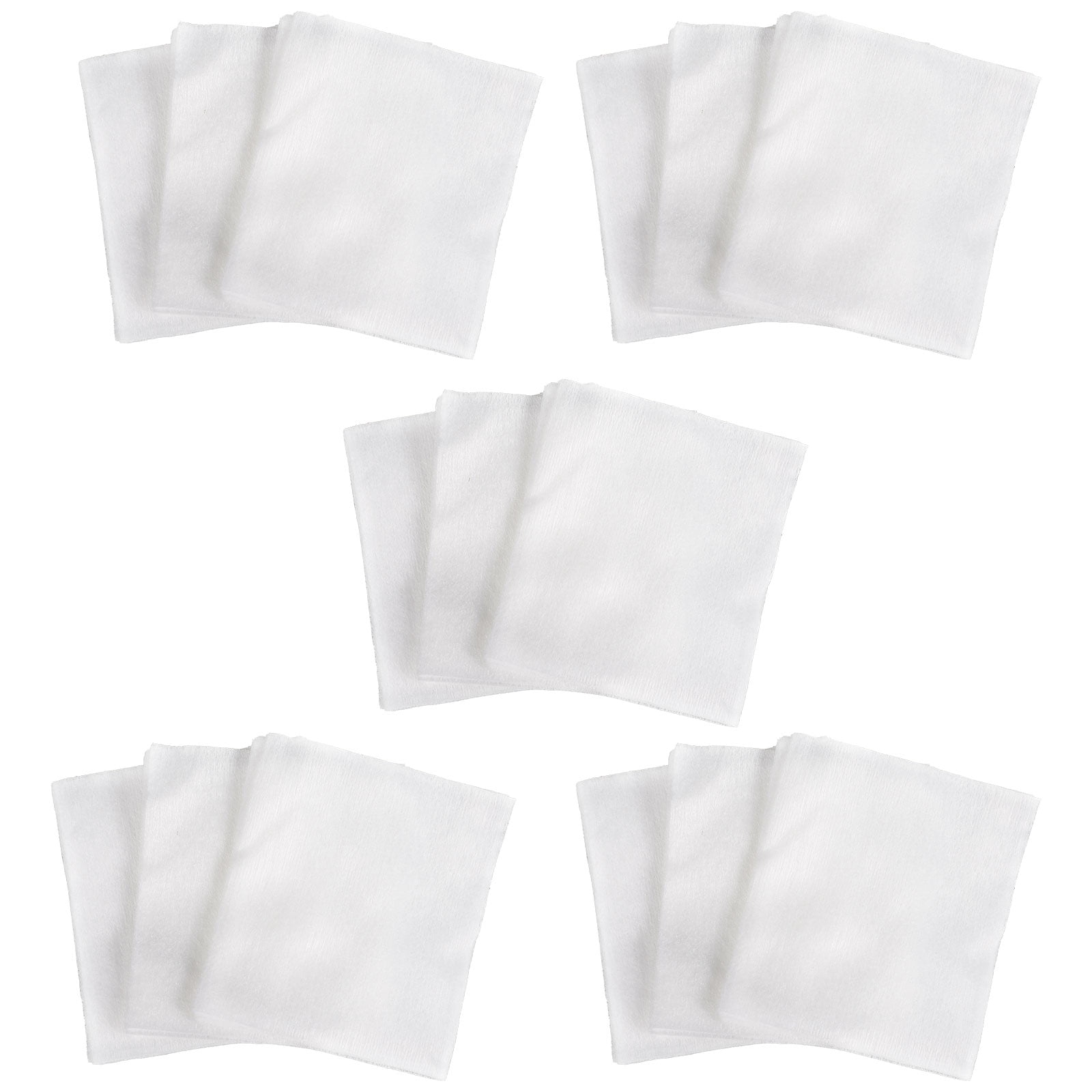 200 Pcs Makeup Remover Pads 25 Pieces Face Cleansing Cotton for Wipes Nail Polish