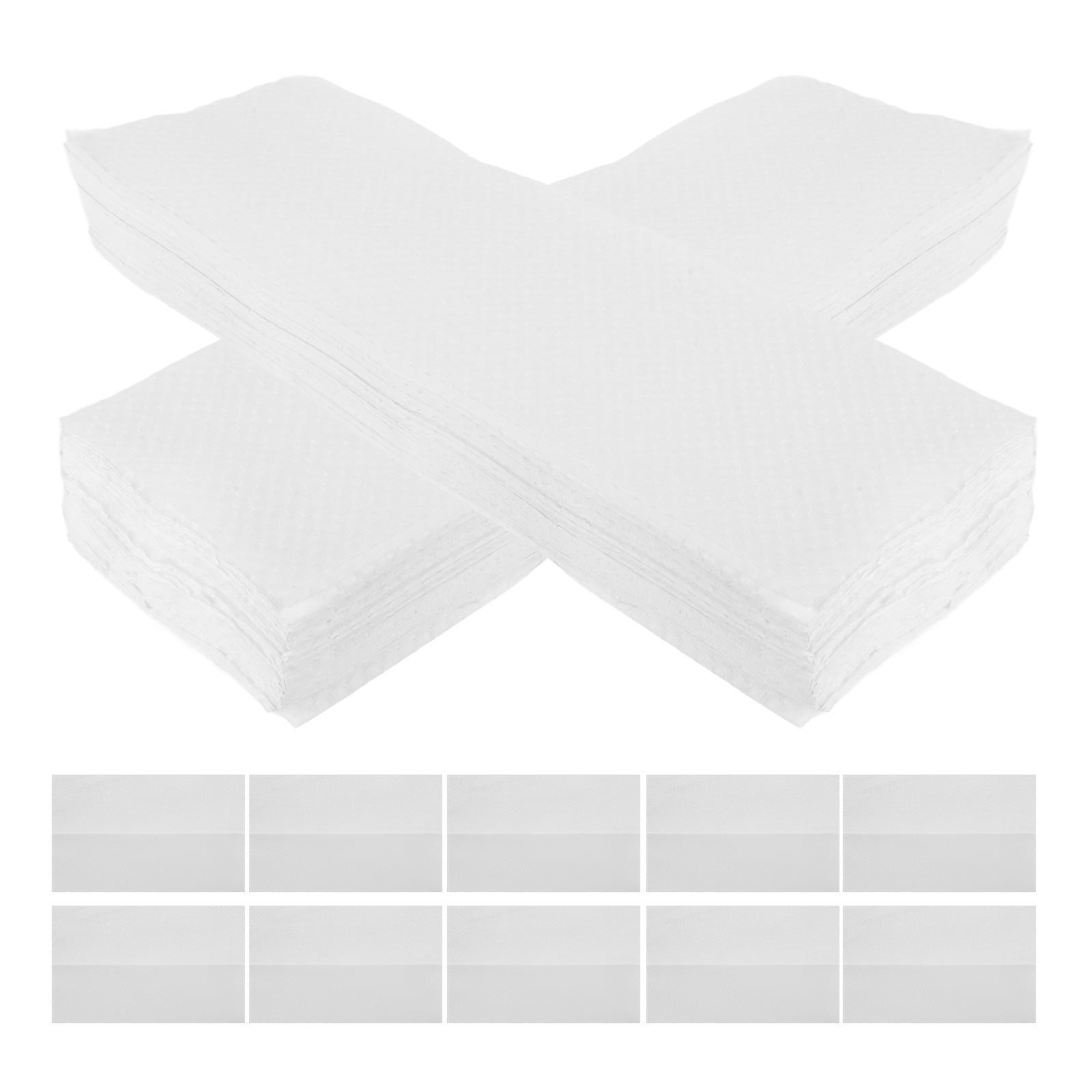 Disposable Guest Towels 200pcs White Paper Napkins Absorbent Hand Towels for Bathroom Wedding Parties Christmas