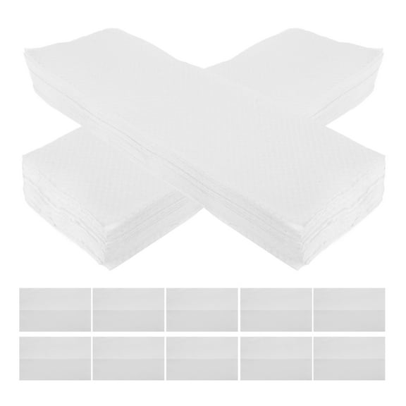 Disposable Guest Towels 200pcs White Paper Napkins Absorbent Hand Towels for Bathroom Wedding Parties Christmas