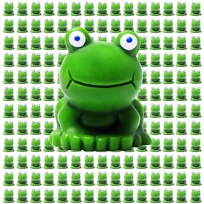 200 Pcs Mini Resin Frogs Tiny Animals Figurines Bulk to Hide for Miniature Garden
